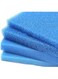 B&amp;K Aquarium Filter Sponge Open Cell Foam Sheet Bio Sponge Filter Media Pad HMF Fish Tank Sump Divider (Blue) 30x50x4cm