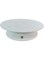 eWINNER Motorized Rotating Display Stand 8 Inches Electric Turntable White Revolving Base for 360 Degree Product Images or Jewelry Collectible Display
