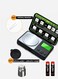Scale 50g/0.001g,6 Units Conversion-g/oz/ozt/dwt/ct/gn, Mini Scale,Pocket Scale,LCD Display,with 2 Batteries-20g Weights-Tweezers Weighing Tray,Suitable for Jewellery-Goldsmithing-Food-Powder and Spices,Measuring Tools Multifunction,Premium Digital Electronic Scale