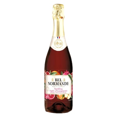 Bel Normande Non-Alcoholic Sparkling Apple Pomegranate Juice 750ml