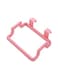 Garbage Bag Holder Pink 18.3x14x4.5centimeter