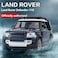 Land Rover Official Licensed 1:18 Scale Defender 110 Diecast Model Car &ndash; Zinc Alloy Metal SUV Collectible Toy with Opening Doors, Pull-Back Action, Realistic Sound &amp; Lights &ndash; (Blue)