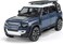 Land Rover Official Licensed 1:18 Scale Defender 110 Diecast Model Car &ndash; Zinc Alloy Metal SUV Collectible Toy with Opening Doors, Pull-Back Action, Realistic Sound &amp; Lights &ndash; (Blue)