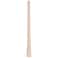 ALARQAM 35-Inch Pickaxe Wooden Handle Replacement &ndash; Heavy-Duty Beech Wood Handle for 2kg Steel Heads, Ergonomic Shock-Absorbing Design for Construction, Gardening &amp; Landscaping (Handle Only)