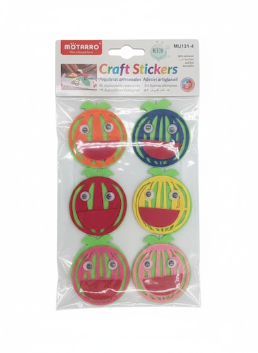 MOTARRO Craft Stickers MU131-4, Colorful DIY Stickers for Scrapbooking, Arts &amp; Crafts, School Projects, Kids &amp; Adult Creative Projects RRO Craft Stickers