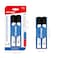 MOTARRO 2-Piece Whiteboard Marker Set with Eraser (MC040-1) - Black, 2-3mm Tip - Long-Lasting, Fast-Drying, Easy Erase - Ideal for Office &amp; School