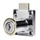 AL ARQAM 2pcs 32mm Cabinet Locks with Keys &ndash; Zinc Alloy Drawer &amp; Showcase Locks for Furniture