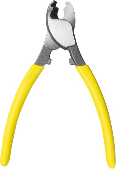 AL ARQAM Heavy Duty Cable Cutter   High-Carbon Steel Wire Cutting Tool for Copper &amp; Aluminum