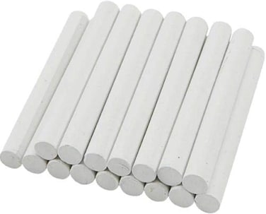 AL ARQAM 100PCS Chalkboard Chalk &ndash; Dust-Free White Chalk for Blackboard, Classroom, Office, and Home School