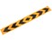 AL ARQAM 90cm Visibility Waterproof Orange Black Arrow Printed Self-adhesive Fluorescent Reflective Warning Stickers For Vehicle