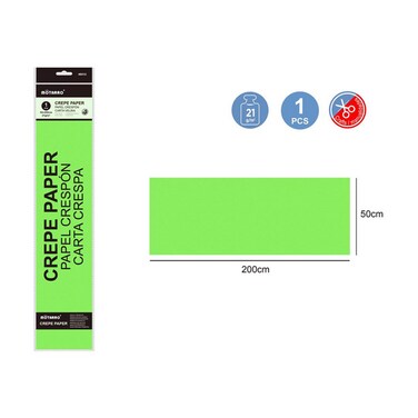 MOTARRO Crepe Paper 200cm x 50 cm (ME032-31) Pack of 2