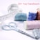 AL ARQAM 6Pcs Soft Tape Measures Double-Scale 60-Inch/150Cm Soft Tape Measure Ruler Bulk For Sewing Tailor Cloth,Medical Measurement,Body Measurements (Multicolors)