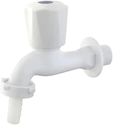 AL ARQAM PVC Short Body Tap for Kitchen and Bathroom &ndash; Durable, Easy to Install, Corrosion-Resistant Faucet for Sink and Basin &ndash; Heavy-Duty Plumbing Accessory