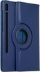 Muzz Tab S9 case 360&deg; Rotating Case for Samsung Galaxy Tab S9, Multi-Angle Swiveling Slim Cover, Auto Wake/Sleep, PU Leather Hard Back, Shockproof (Blue)