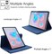 Muzz Tab S9 case 360&deg; Rotating Case for Samsung Galaxy Tab S9, Multi-Angle Swiveling Slim Cover, Auto Wake/Sleep, PU Leather Hard Back, Shockproof (Blue)