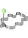 Royalford Cookie cutter, stainless steel, rf10280 - diy baking cake fondant sugar craft pastry bakeware decoration with cookie cutter, premium-quality, food grade material