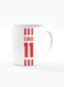 Designer Printed Coffee Mug with Heavy Duty Handle 11oz Ceramic Personalised Gift Mugs Cup [Microwave Safe &amp; Dishwasher Proof] -Football Team - UAE Player Name - Caio