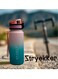 Spirit Series Pink &amp; Green Gradient Plastic Water Bottle &acirc;&euro;&ldquo; BPA-Free, Leak-Proof Lid