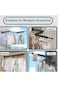 Wall-Mounted Folding Drying Rack &ndash; Aluminum, Retractable &amp; Extendable for Indoor Laundry Use