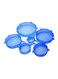 Universal Silicone Suction Lid Bowl Pan Cooking Pot Lid Silicon Stretch Lids Silicone Cover Pan Spill Lid Stopper Cover Silicon Stretch Lids Food Fresh Cover Multicolour