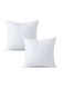 45x45cm Cushion Inner Pillow   Soft 144 TC Fabric   450g Fluffy Polyester Fiber Filling   500g Decorative Cushion Insert for Sofa, Bed, Couch &amp; Home Decor, Set of 2