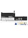 Replacement 52.5Wh L21C3PE0 L21L3PE0 L21M3PE0 Laptop Battery for Le-novo IdeaPad Flex 5 14ALC7 14IAU7 14IRU8 14ABR8, Flex 5 16ALC7 16IAU7 16IRU8 16ABR8 LSeries 21M3PE1 L21B3PE0 L21D3PE0 5B11F38034