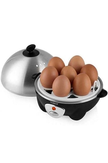 7-Slot Stainless Steel Egg Boiler &ndash; Easy Egg Cooker for Hard, Medium &amp; Soft Boiled Eggs