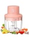 Original Vegetable Chopper   Special Chopper for Garlic, Salad, Lettuce. Fruit chopper electric with Stay-Sharp Blade, One Touch Pulse. USB Rechargeable onion chopper.