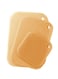 Cutting Boards for Kitchen, Plastic Board Set of 3, Chopping Meat, Veggies, Fruits, Easy Grip Handle, Non-Slip, Dishwasher Safe(Orange)