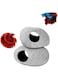 Aquazoo 2 Pieces Stackable Aquarium Decoration Rock Caves, Hideaway for Shrimp Cichlid Hiding Breeding Spawning, Professional Hideout Decor for Territorial Fish (Natural)