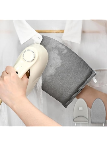 Rukoy Garment Steamer Ironing Gloves,قفاز كي الملابس بالبخار، مقاوم with Finger Loop,Heat Resistant Portable Steamer Gloves with Finger Loop for Standing Hanging Handheld Garment Steamer
