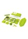 Dicer Vegetable And Fruit Cutter Set Green/White