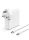 96W USB C Macbook Charger for MacBook Pro 13/14/16 inch 2024-2020, MacBook Air 13/15 inch 2024-2019, iPad Pro/Air 13 12.9 11 inch and More Type-C Power Adapter Charging Replacement