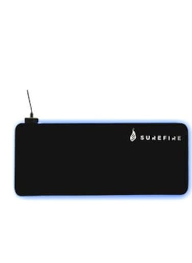 Surefire Silent Flight RGB-680 gaming mouse pad I 680mmx280mmx3 mm I RGB mouse-pad I water-repellent &amp; non-slip I microtextured fabric surface I gaming accessories I gaming pad I Verbatim