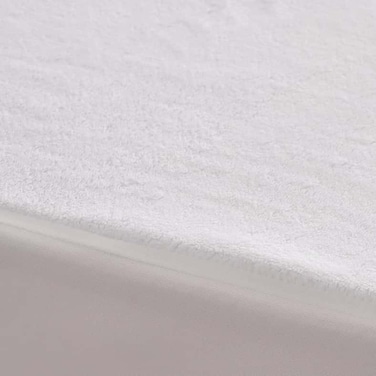Home Coral Fleece Waterproof Mattress Protector 200x200+33cm-White