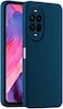 Case Compatible with Huawei Nova 13 Pro, Silky-Soft Touch Full-Body Protective Phone Silicone Case, Shockproof Cover with Microfiber Lining Case For Huawei nova 13 Pro (Blue)