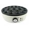 24-Hole Electric Mini Pancake Maker - 1000W Non-Stick Poffertjes Machine with Temperature Control