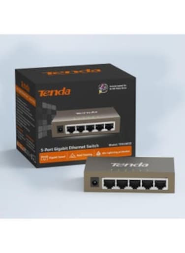 TEG1005D With 5-Port Gigabit Ethernet Unmanaged Switch Desktop