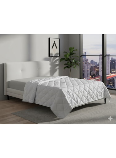 Home Mattress Protector &acirc;&euro;&ldquo; Double/Full (140 &Atilde;&mdash; 200 cm)   Pack of 1   Spill &amp; Dust Resistant