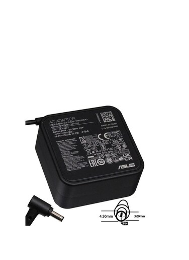 65W 19V 3.42A Compatible for ASUS Adapter Charger Power Supply EXA1203XH PA-1650-30 PA-1650-78 PA-1650-93 ADP-65GD B (DC Plug Size: 4.5 * 3.0mm)