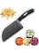 COOLBABY Crinkle Potato Cutter - Stainless Steel French Fries Slicer Handheld Chipper Chopper Potato Carrot Chopping Knife Home Kitchen Wavy Blade Cutting Tool Large Size 2.9&quot; x 11.8