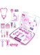 MAKINGTEC Kids Doctor Play Kit, 14 Pieces Pretend Play Doctor Set with Carry Case, Toy Medical Kit, Toddler Social Emotional Learning Toys for Toddlers and Kids