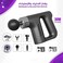 30W Massage Gun Deep Tissue Muscle Massager 5 Speed USB Rechargeable with 4 Heads Portable