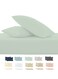 Scape Linen 600 Thread Count Egyption Cotton 2 Pillowcases Set (Standard, Mineral)
