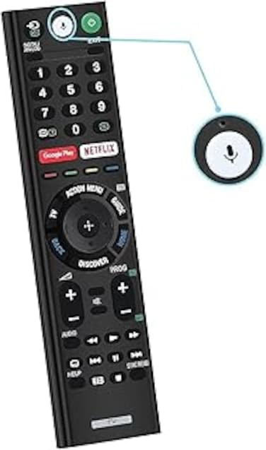 Replacement Compatible Remote for Sony Smart Remote,Remote and Sony Smart Android TVs, Sony 4K UHD Crystal HDR TV, Sony OLED Ultra HDTV, XBR KDL Series TV, RMF-TX300U