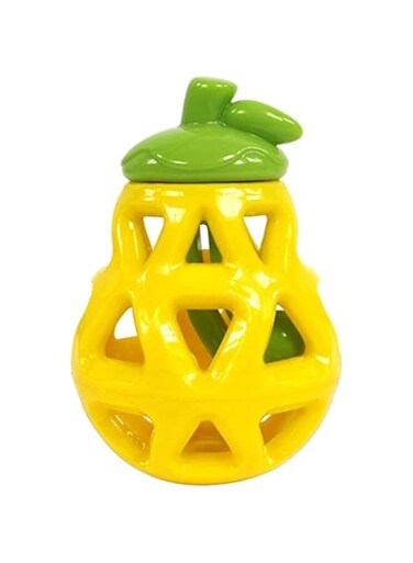 FOFOS Fruity Bites Pear Treat Dispensing Dog Toy