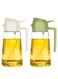 2Pcs Oil Sprayers 2 in 1 Olive Oil Dispenser 470ml Olive Oil Bottle for Cooking Kitchen Salad Barbecue