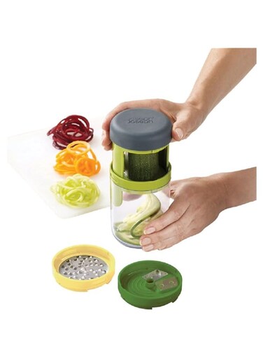 Joseph Joseph Spiro Spiralizer, Green/Yellow One Size, 20105