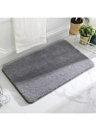 Aputue Bathroom Rug, 40x60cm Farmhouse Floor Cover Water Absorbent Bath Mat, Soft Large Bathroom Rugs Non Slip Bathroom Mat, Shower Carpet for Toilet, Door Way, Kitchen, Bathroom