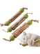 Catnip Toys, Cat Toys for Indoor Cats, Catnip Chew Sticks, Kitten Teething Chew Toy, Natural Silvervine Sticks Cleaning Teeth, Suitable for All Cats，3Packs